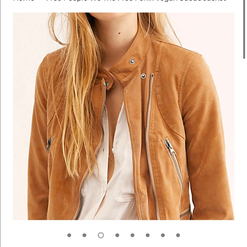 NWT | Free People Fenix Moto Jacket Large - Picture 3 of 8